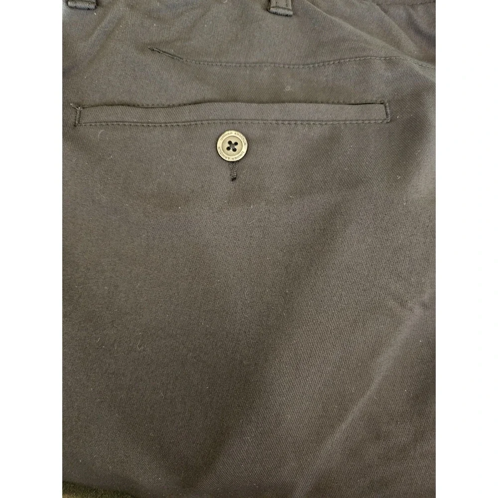 Under Armour Black Tour Blend Golf Pants Mens 40x32 Flat Front Comfort Waist
